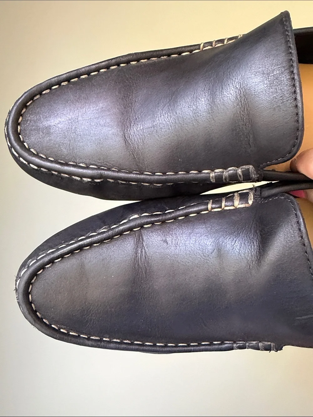 Cole Haan Men’s Leather Driving Moccasins Loafers Black Size 10.5